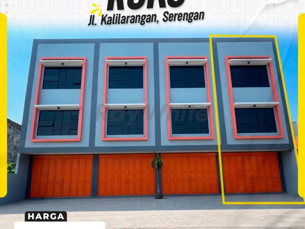 Ruko 3 Lantai Bangunan Baru Siap Pakai Di Jl Kalilarangan Solo Cocok Untuk Kantor