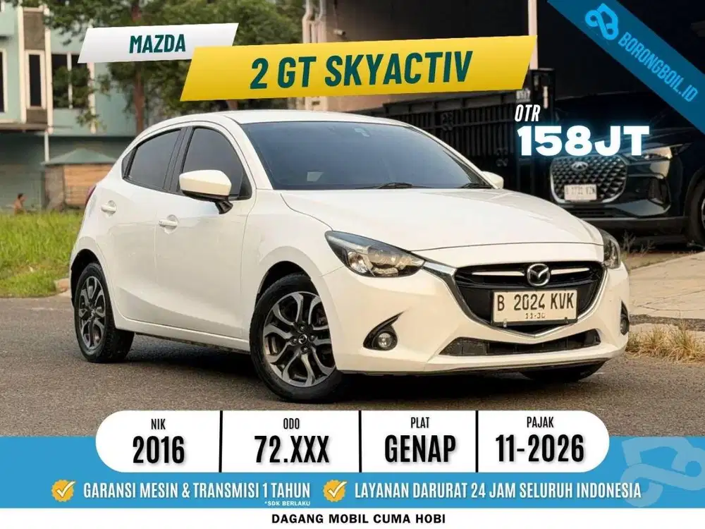 TERMURAH!!MAZDA 2 GT SKYACTIVE AT 2016