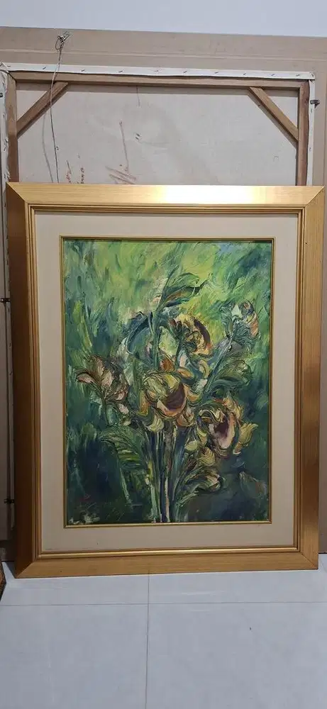 Jual lukisan dengan frame