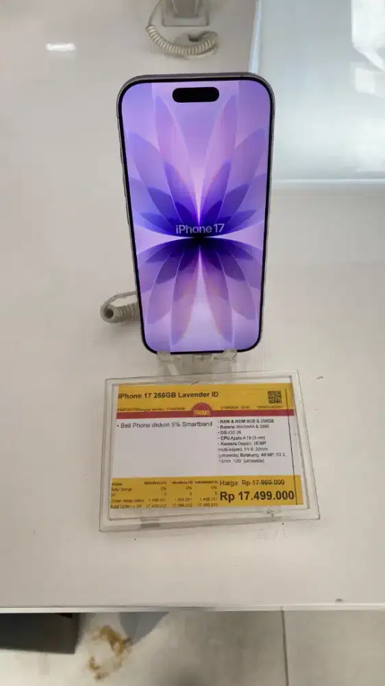 IPHONE 17 — BISA CICILAN 0% SPAYLATER