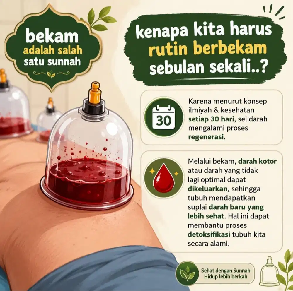 Terapi holistik bekam, akupuntur, refleksi, acupressure, totok , gurah