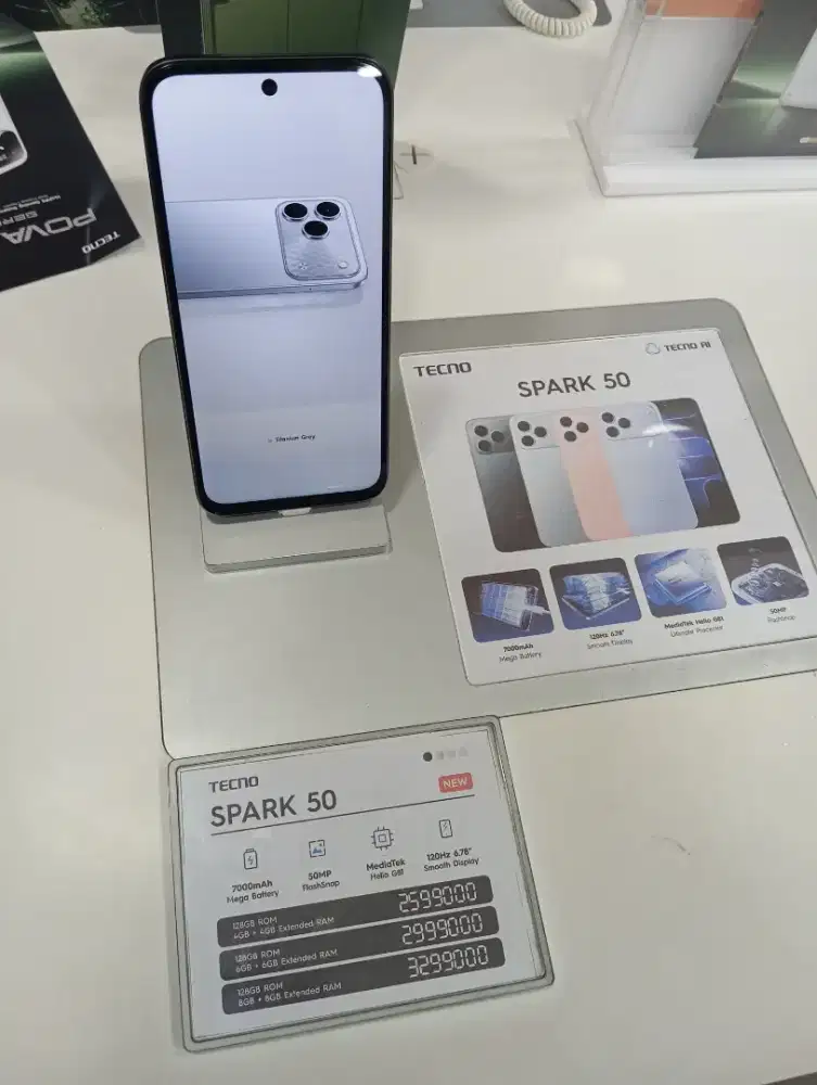 tecno sprak 50 new