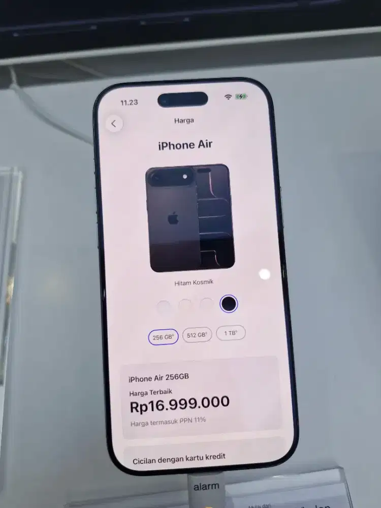 iPhone Air 256GB promo gratis 2x cicilan cukup KTP