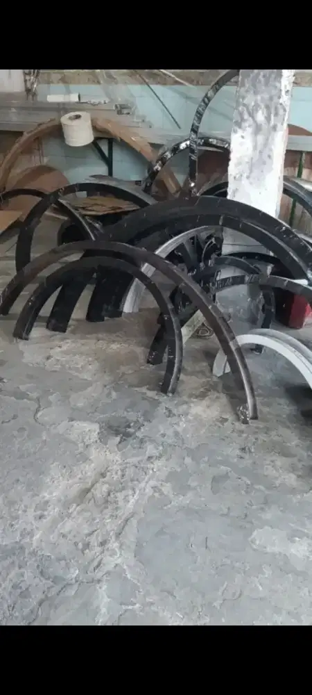 Kusen Lengkung Aluminium