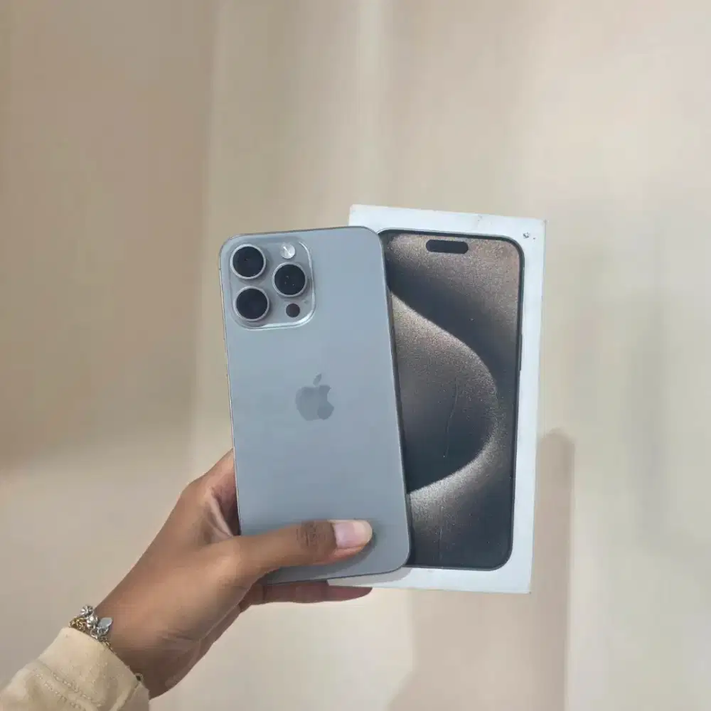 IPHONE 15 PROMAX 256GB GARANSI RESMI