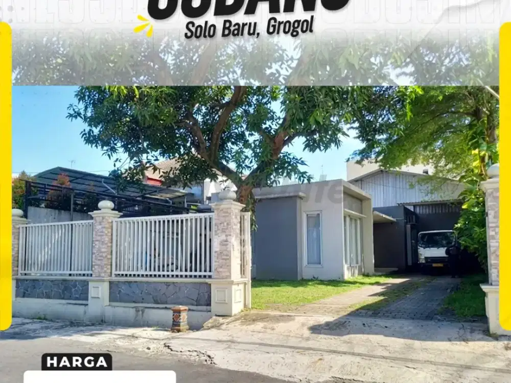 Dijual Gudang Di Solo Baru Lokasi Premium Di Kawasan Bisnis Dan Niaga Bangunan Siap Pakai