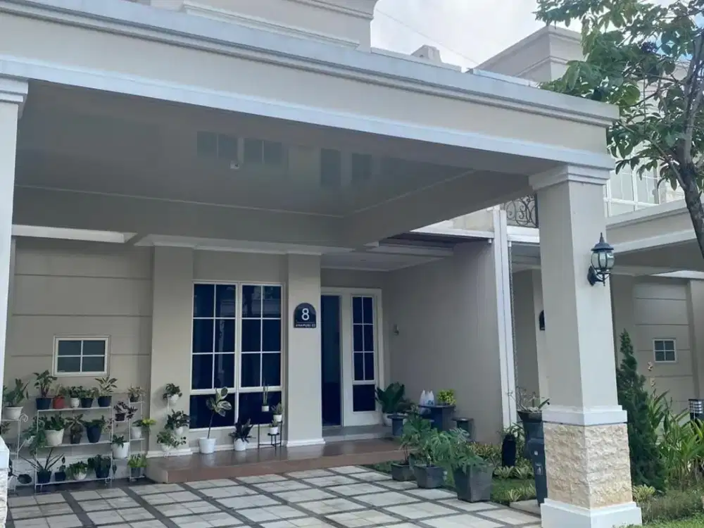 Dijual Rumah Full Furnished Baru Belum Pernah di Huni di Podomoro Park Bandung