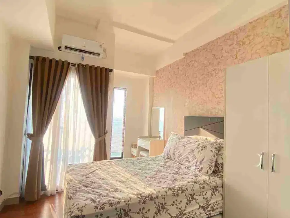 Dijual Apartemen Sayana Studio Full Furnished Lantai 20 – View Pool & Sunset