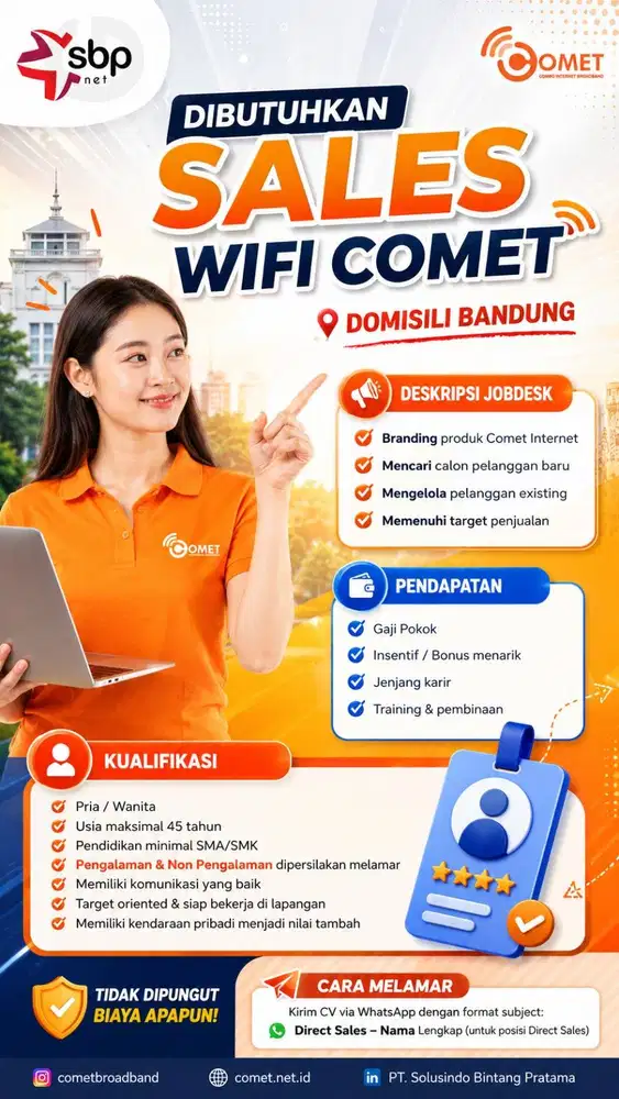 Lowongan sales retail