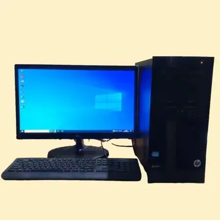 1 SET MONITOR & CPU HP PRO 3340 MT