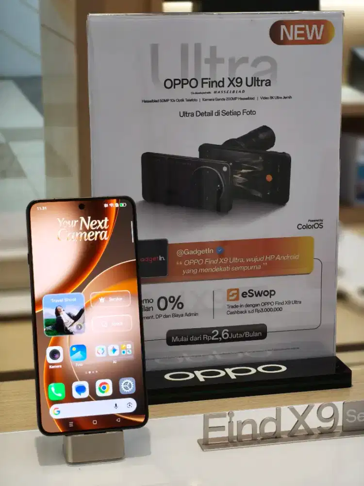 PROMO OPPO FIND X9 ULTRA 1 TB NEW SEGEL