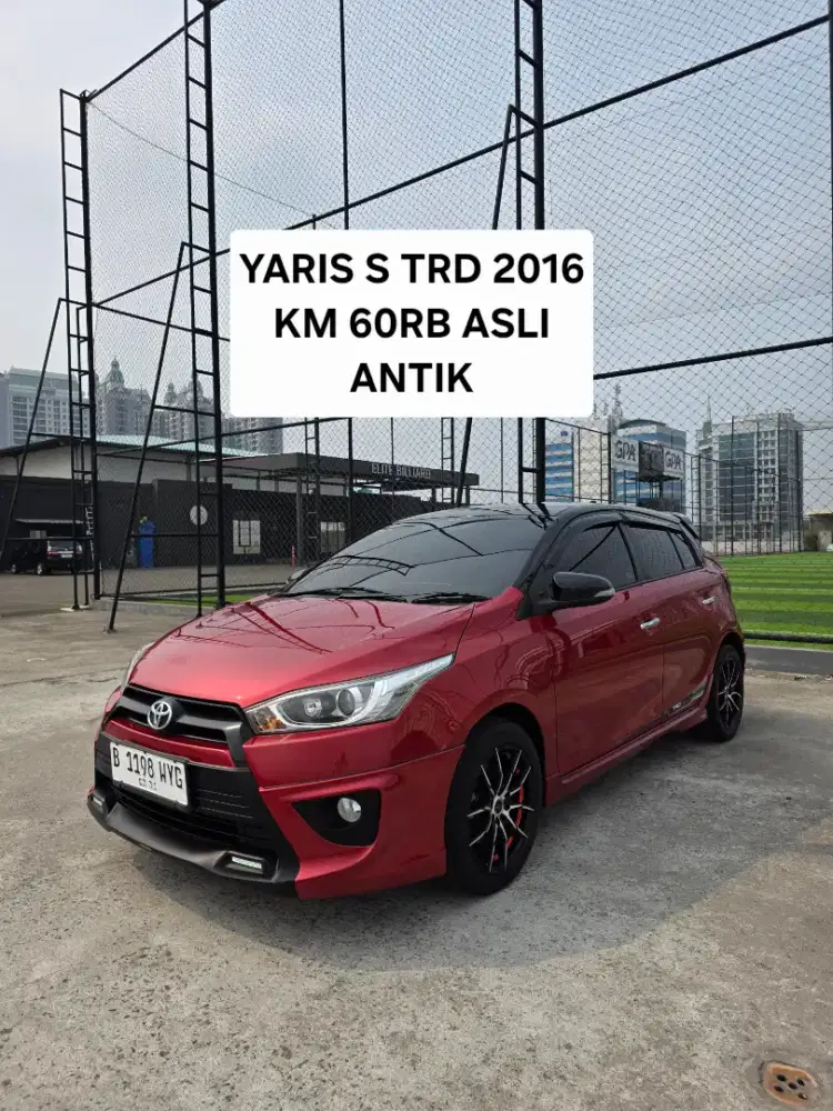 Km 61Rb Asli Toyota Yaris TRD SPORTIVO AT 2016