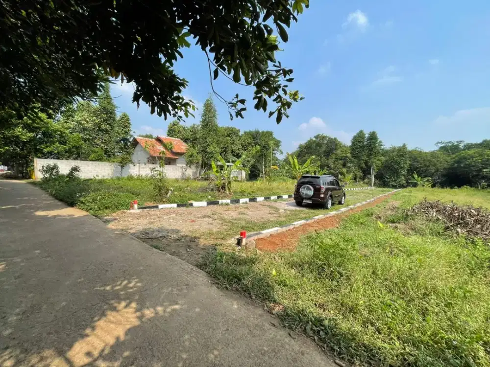 Dekat Tol Cimanggis-Cibitung, Tanah Kavling Hunian & Invest. SHM Pecah