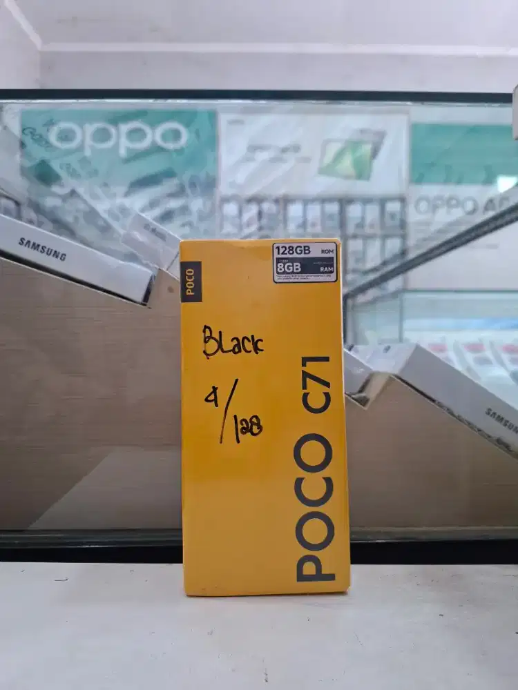 POCO C71 4/128 NEW MURAH GARANSI RESMI