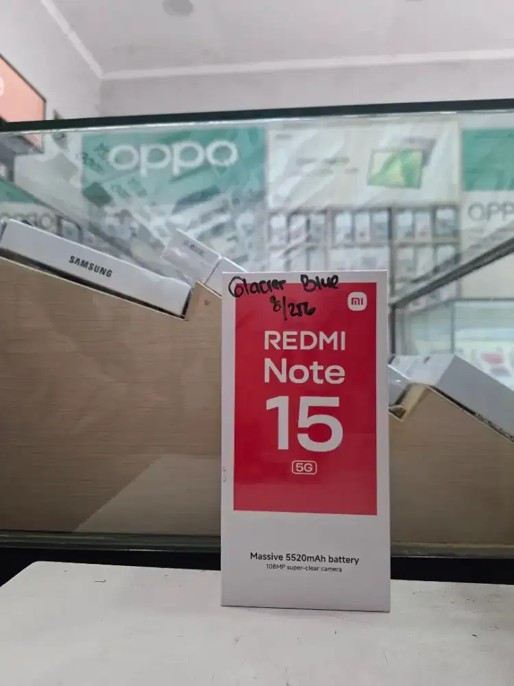 REDMI NOTE 15 5G 8/256 NEW MURAH GARANSI RESMI
