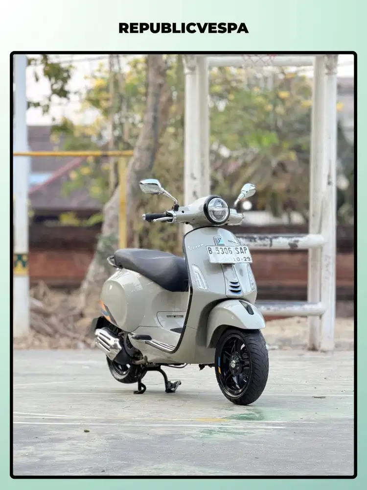 TERMURAH PIAGGIO VESPA PRIMAVERA S150 NEWMODEL TAHUN 2024 WARNA BEIGE
