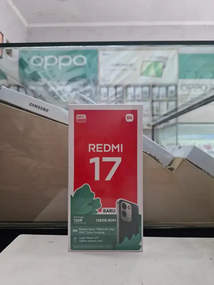 REDMI 17 6/128 NEW MURAH GARANSI RESMI