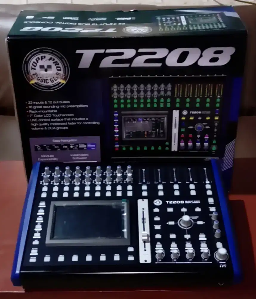 Dijual Mixer Digital Toppro T2208