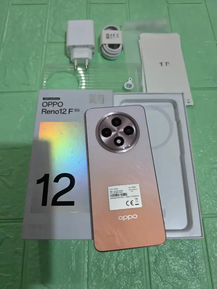 Oppo Reno 12F 5G 12+12/256gb Mulus Normal