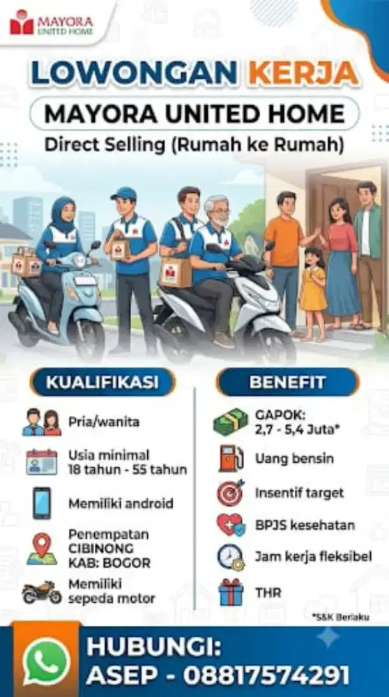 Sales rumah ke rumah