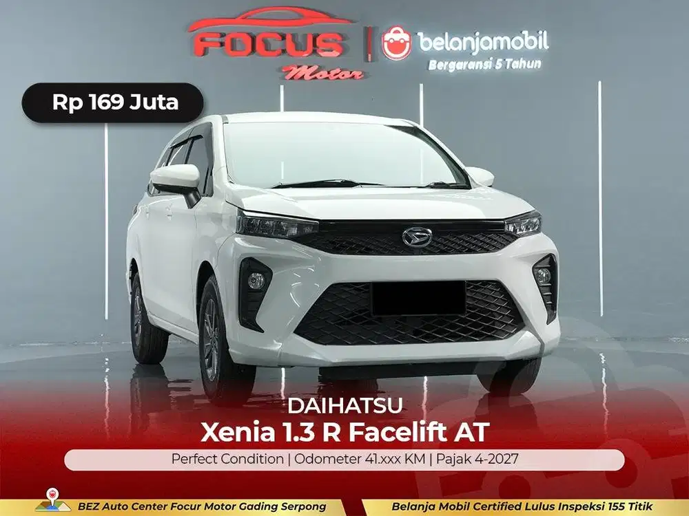 [ GARANSI 5THN ] Daihatsu Xenia 1.3 R Facelift AT 2021/2022/2023