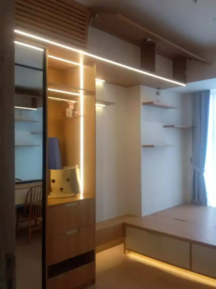 custom interior rumah tempat tingga