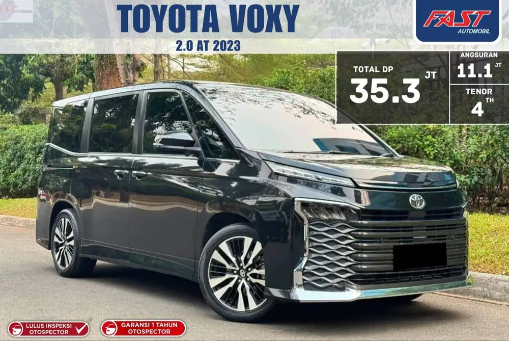 DP 35JT TOYOTA VOXY 2023 2.0 AT LOW KM.43RB & PAJAK PANJANG