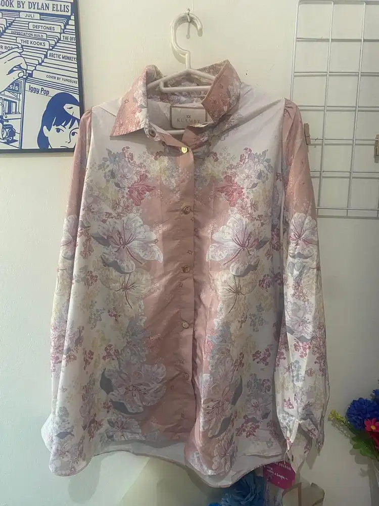 KLAMBY SHIRT DUSTY FLORAL