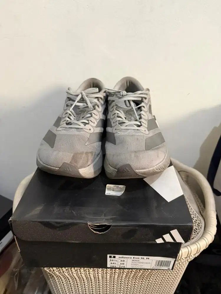 Adizero evo sl original silver metalic