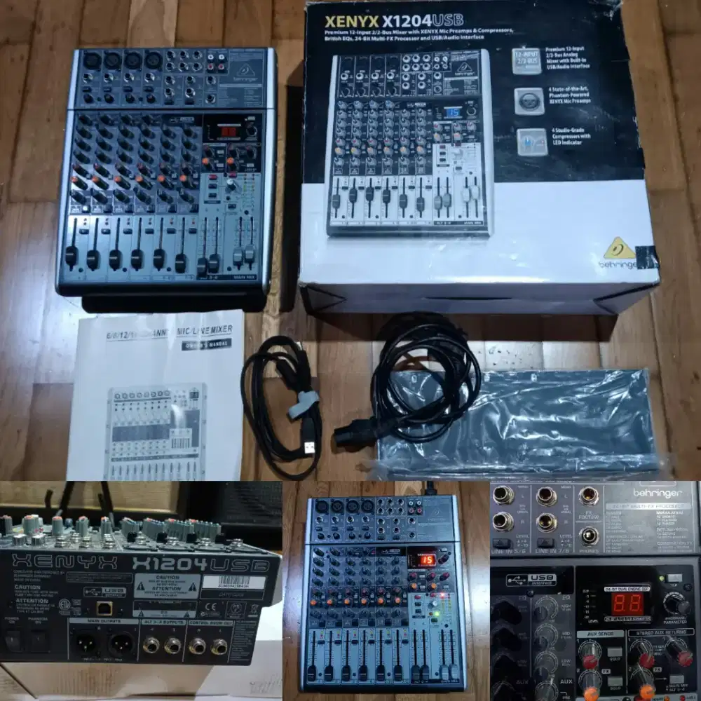 MIXER BEHRINGER XENIX-X1204 USB