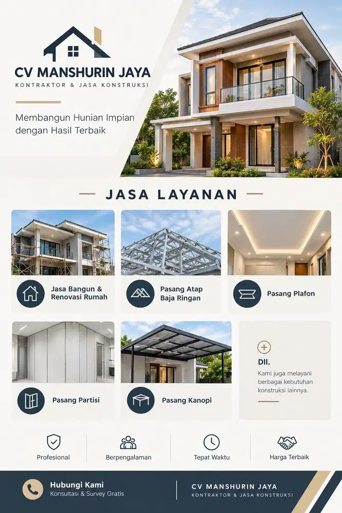 KONTRAKTOR SIDOARJO-MELAYANI RENOVASI DAN BANGUN RUMAH GRATIS SURVEY