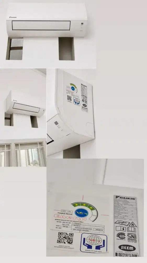 AC Bekas Merk DAIKIN Kondisi 95 % OK