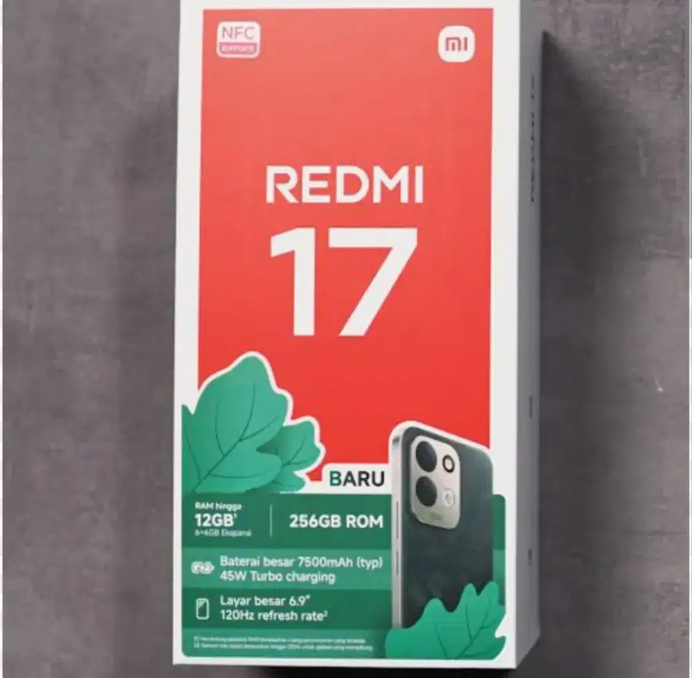 Dijual cepat xiomi redmi 17 6/256