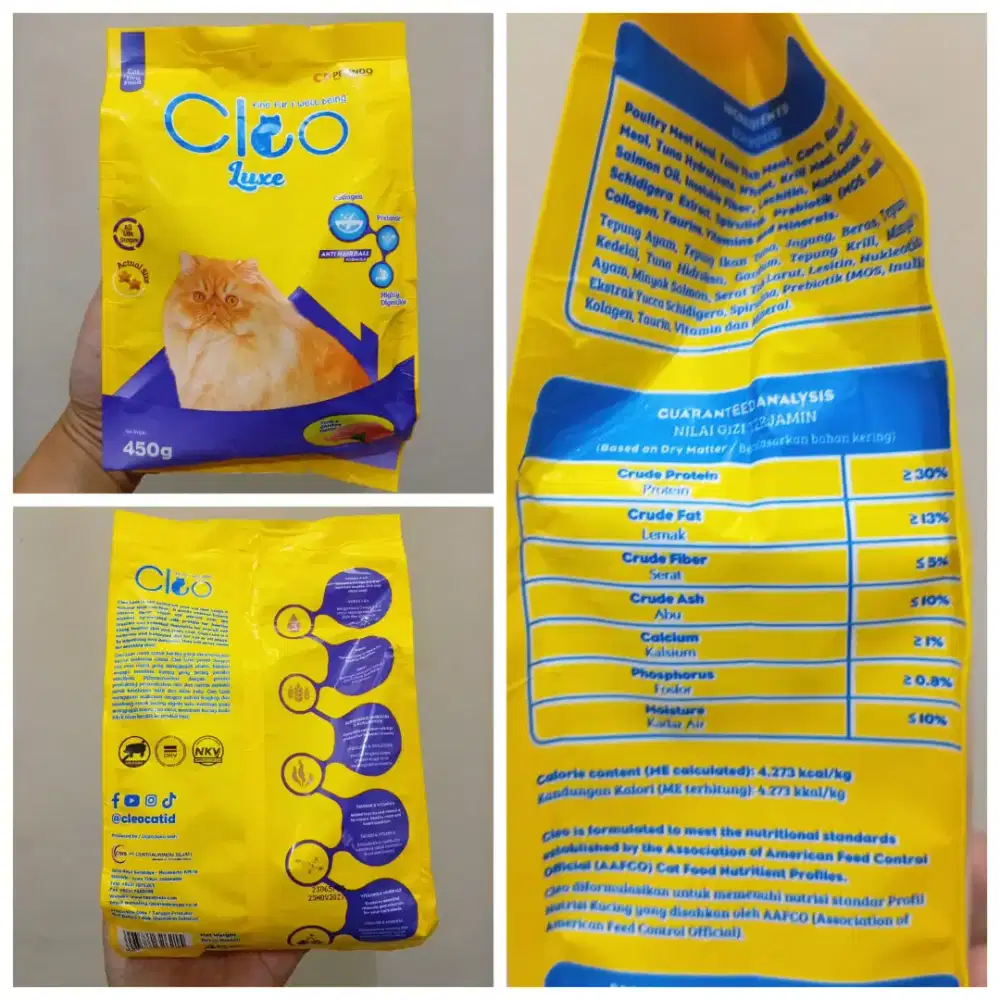 Cleo Lux Makanan Kucing Chicken Tuna