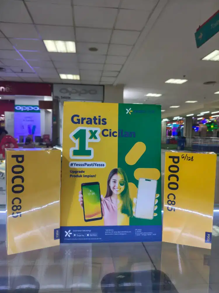 Cicilan hp Poco c85 cuma pakai ktp aja