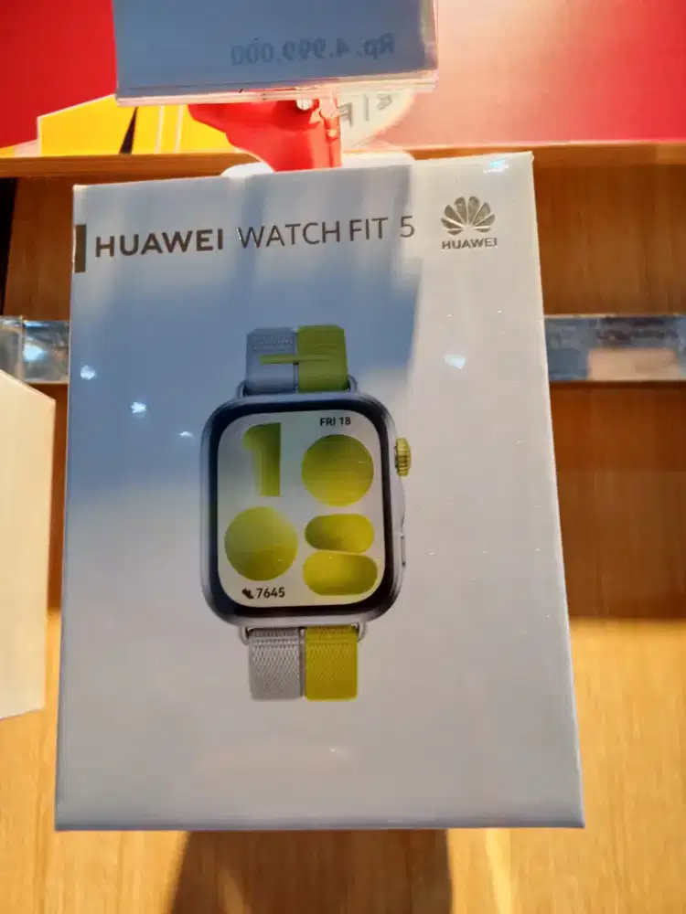 promo smartwatch huawei fit 5