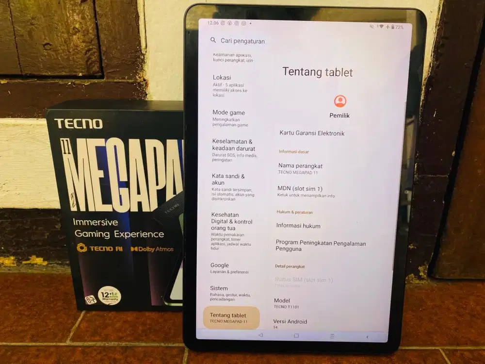 Tecno megapad 11
