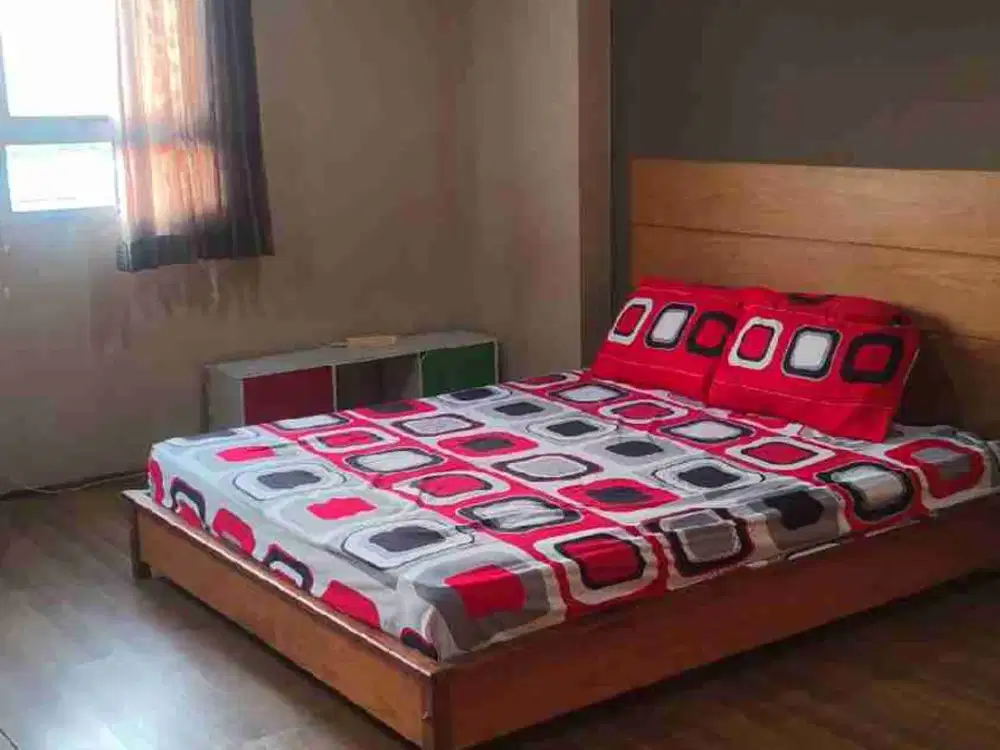 SEWA APARTEMEN PUNCAK PERMAI STUDIO PLUS LUAS KHUSUS BESAR