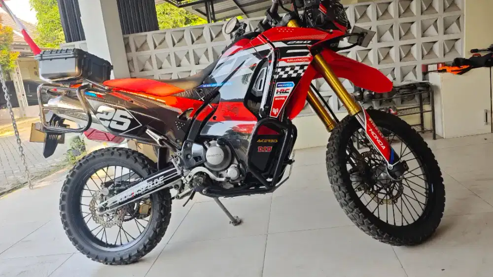 Dijual HONDA CRF RALLY 250 LOW KM THN 2017