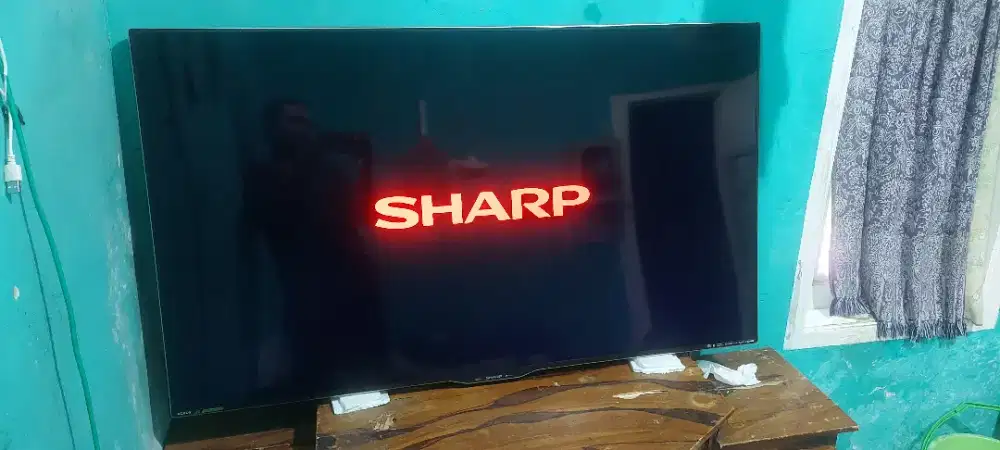 Android tv 4K Sharp 50 inch mulus