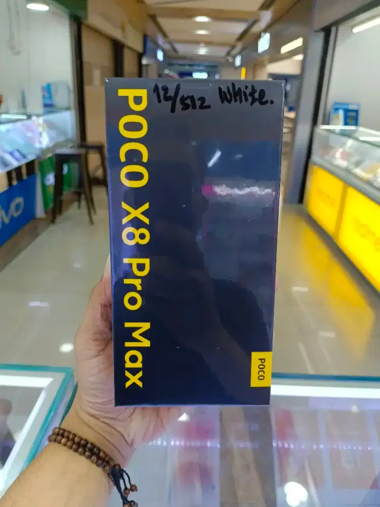 Poco X8 Pro Max 5G 12/512 White NEW Garansi Resmi Xiaomi Indonesia