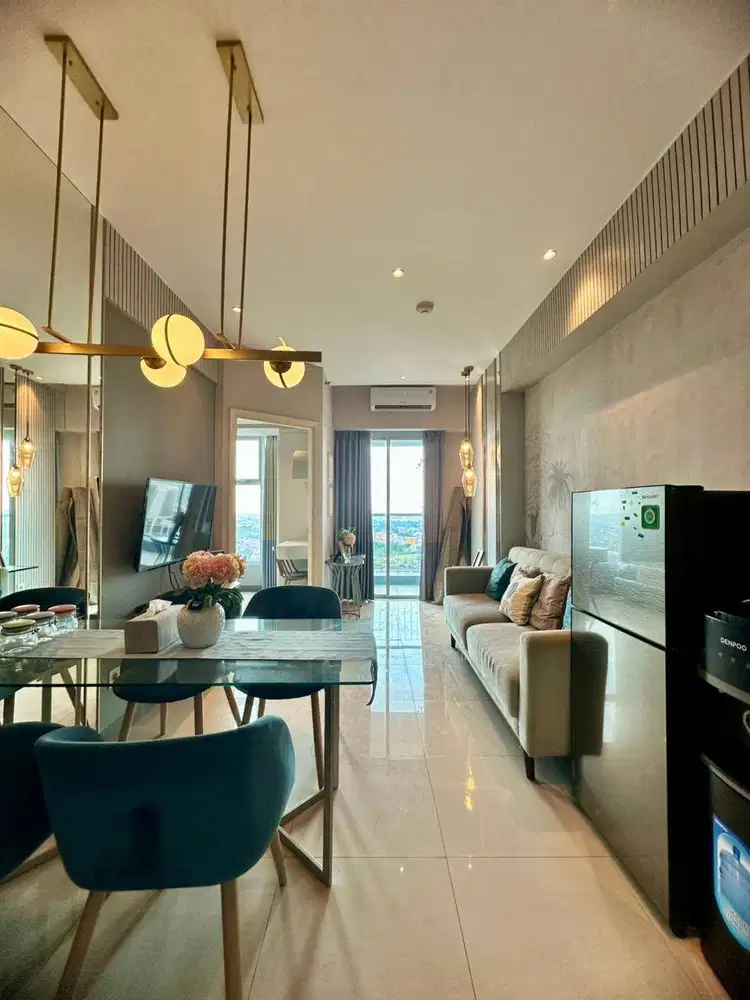 APARTEMEN BENSON SEWA TAHUNAN 2BR DIATAS PAKUWON MALL SURABAYA BARAT