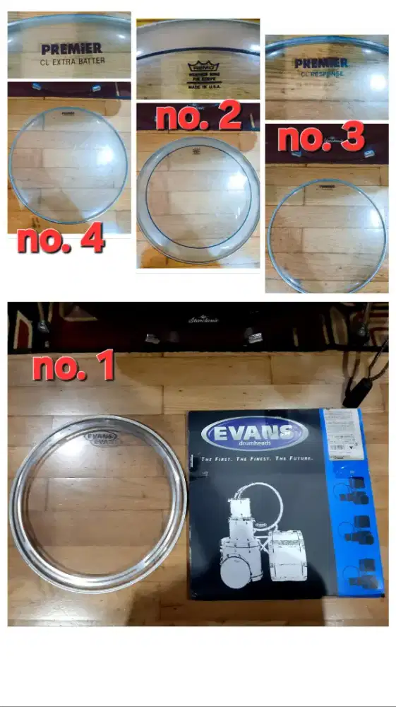 Skin Drum head Remo,Evans,Premier