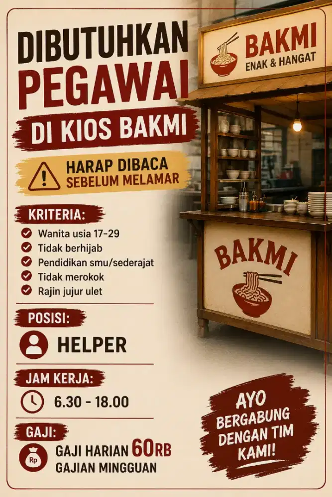 Helper Kios Mie