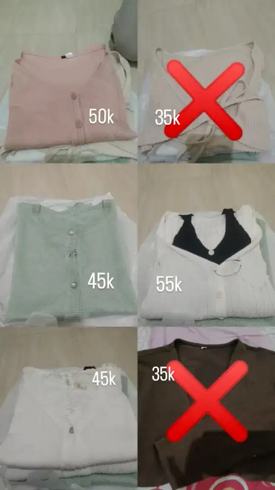 Baju dan atasan