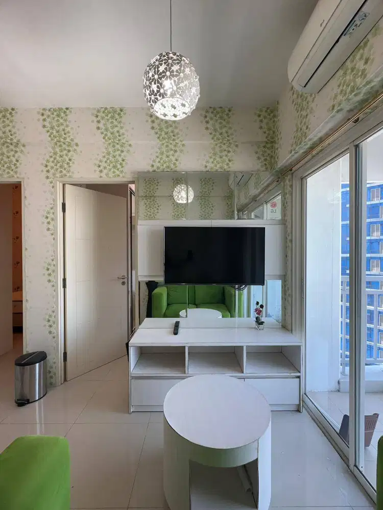 SEWA APARTEMEN TAHUNAN TANGLIN 2BR PAKUWON MALL SURABAYA BARAT