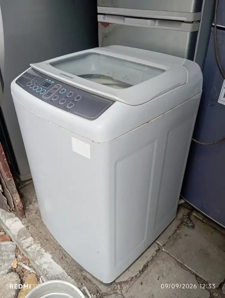 mesin cuci top loading merek Samsung 7kg normal