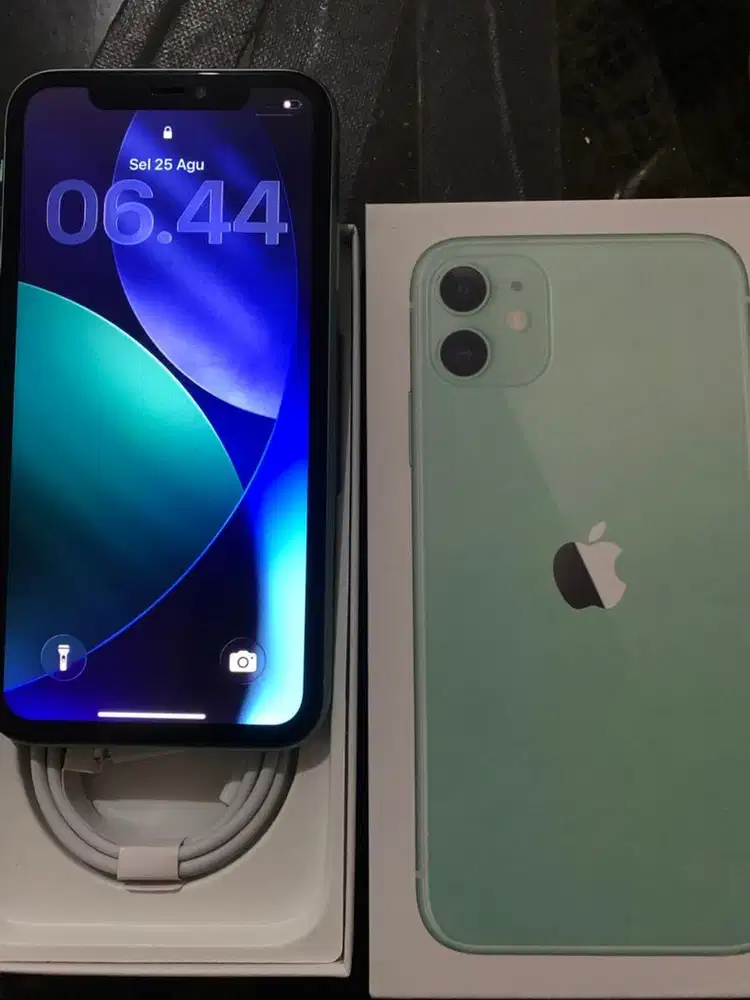 IPhone 11 Green 64gb fullset