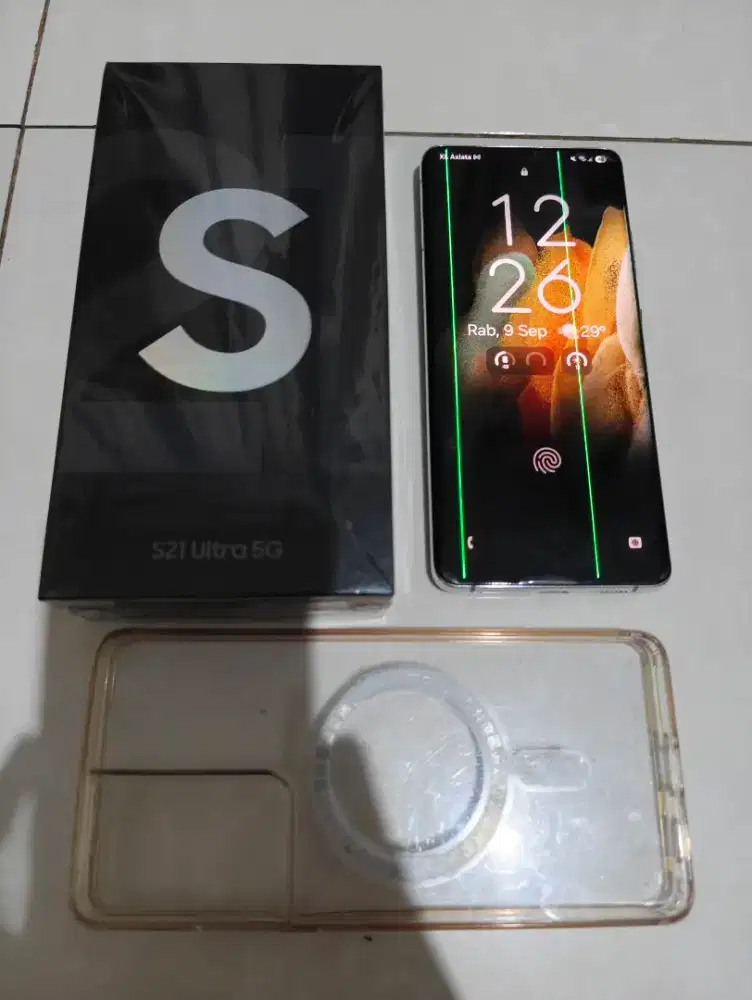 Samsung s21 ultra silver 16/512gb dualsim 5G+ fullset resmi SEIN RR