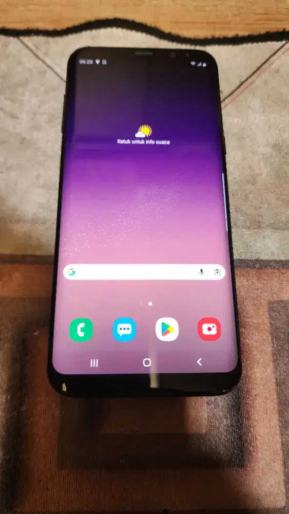 Samsybg S8 plus dual sim 4/64 ex resmi SEIN normal